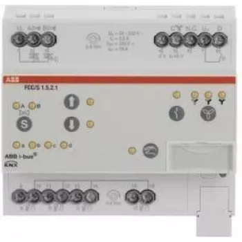 ABB Stotz S&J Sterownik klimakonwektora 2xPWM 0-10V ręczny REG FCC/S1.5.2.1 (2CDG110235R0011)