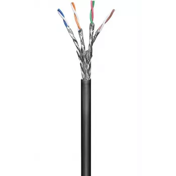 Microconnect KAB024-100 kabel sieciowy Czarny 100 m Cat6 S/FTP (S-STP)