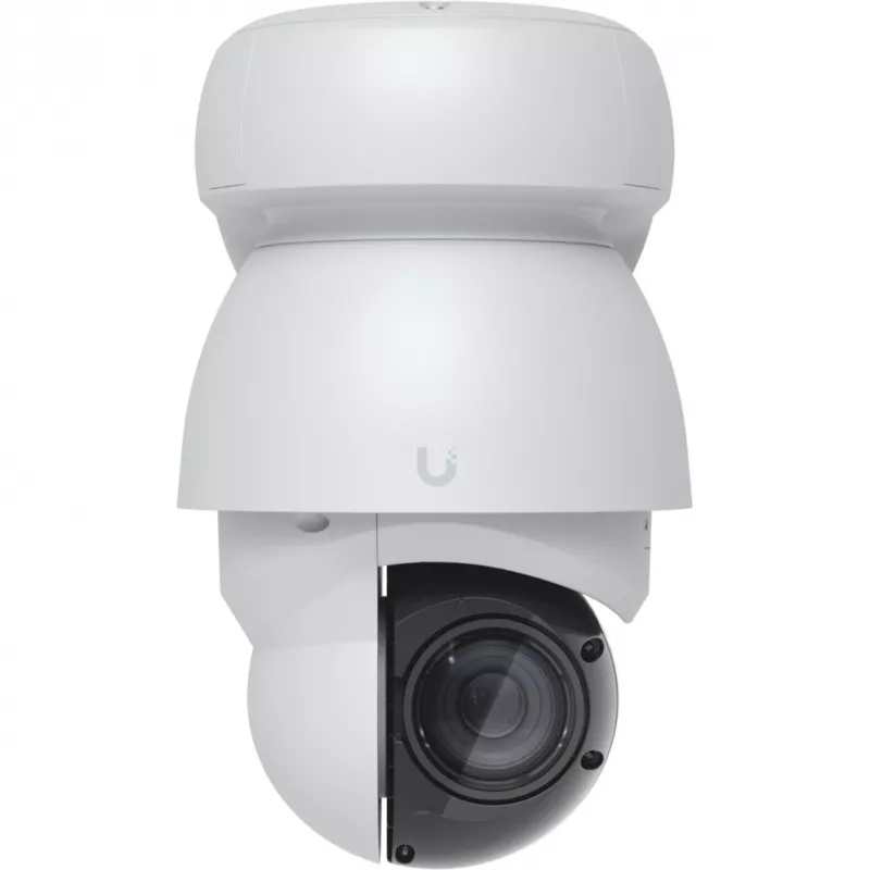 Kamera IP UBIQUITI UVC-AI-PTZ-W — przemysłowa sferyczna AI PTZ 3864×2160, 22× zoom optyczny, obrót 360°, przewodowa, montaż na ścianie/słupie/biurku, biała