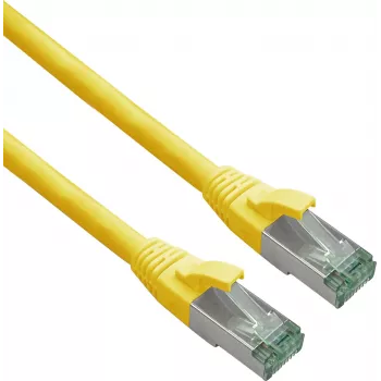 Kabel sieciowy Helos 363707 RJ-45 Cat7 2m Zielony Żółty