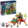 Klocki konstrukcyjne LEGO 71492 Dreamzz Zestaw z ognistym kameleonem Mateo, model z klocków do kreatywnego budowania