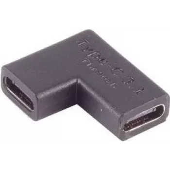 Adapter USB-C 3.1 kątowy ShiverPeaks 13-40005, złącze 90° do urządzeń USB-C