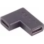 Adapter USB-C 3.1 kątowy ShiverPeaks 13-40005, złącze 90° do urządzeń USB-C