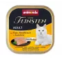 ANIMONDA Vom Feinsten Adult Indyk, wołowina i marchewka - karma mokra dla kota - 100g