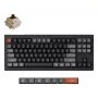 Klawiatura mechaniczna Keychron V3 Ultra 8K — przewodowa i Bluetooth, QWERTY, RGB, czarna