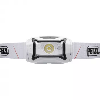 Czołówka Petzl TIKKA CORE 450 lm biała — Ładowalna latarka czołowa, kompaktowe oświetlenie bez użycia rąk