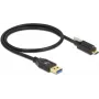 Kabel USB typu A męski na typ C męski DeLOCK 84025 0,5 m
