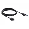 Hub USB DeLOCK 64088 Transparent USB 3.2 Gen 1 Micro-B
