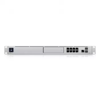 Bramka UBIQUITI Dream Machine Special Edition — szafa 1U, 8x RJ-45 LAN, PoE, procesor 1,7 GHz, 4 GB DDR4, 16 GB flash, ekran dotykowy 3,3 cm