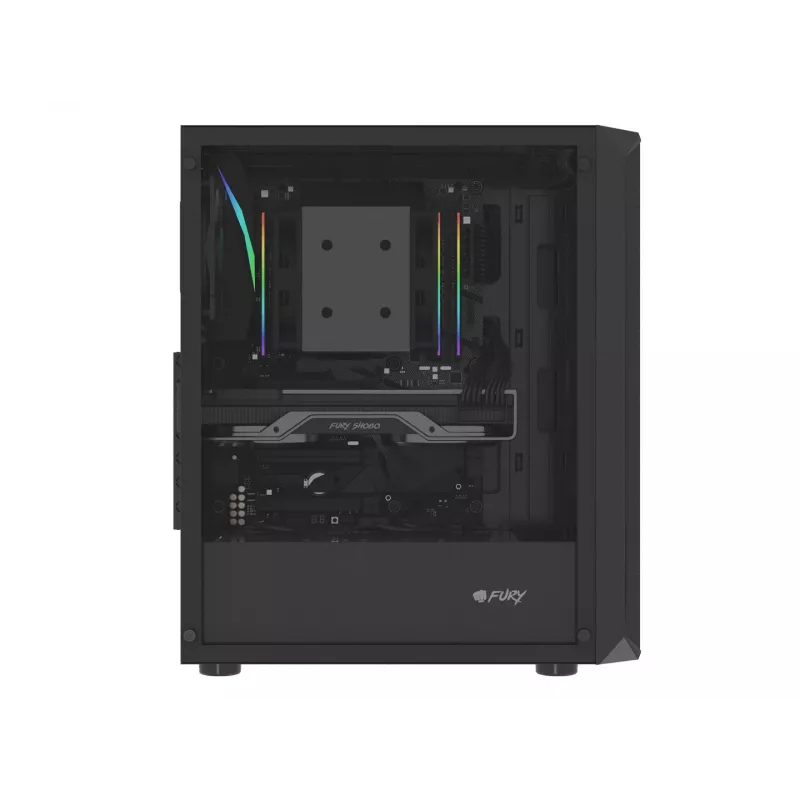 Natec Fury Shobo SH4F - Obudowa PC - Wieża - Czarny