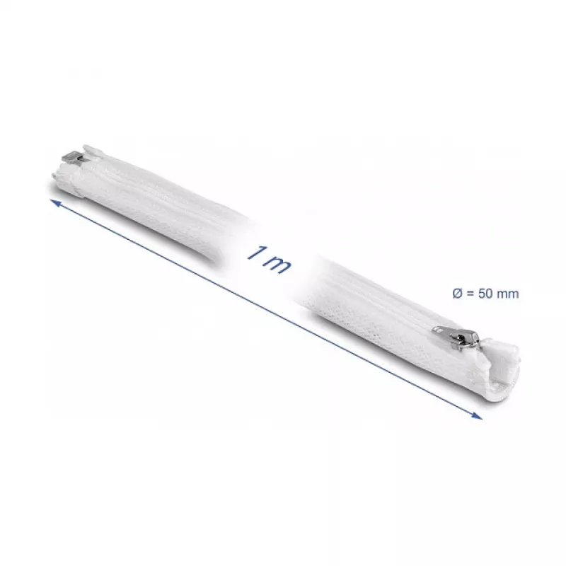 Oplot ochronny DeLOCK 20823 1 m x 50 mm biały