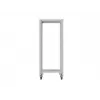 LANBERG 19-calowa otwarta szafa rack 27U 600x800 mm szara, 27U otwarta rama serwerowa