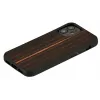 Etui ochronne Man and Wood do iPhone 12 mini — hebanowa czerń