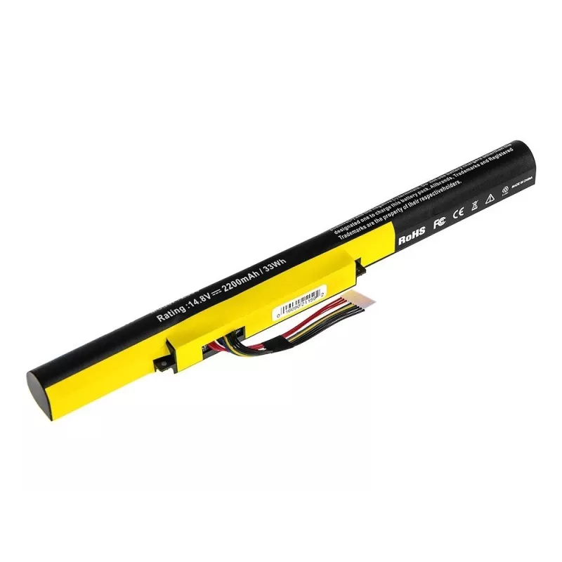 Bateria zielony Cell LE54 do Lenovo IdeaPad P500 Z510 P400 TOUCH