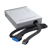Akasa Panel USB 20 Gb/s Type-C z podwójnymi portami Type-A 5 Gb/s