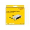 DeLOCK 91708 Czytnik kart USB 2.0 Wewnętrzny Czarny Szary CF SD MicroSD