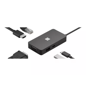Laptop Dock Microsoft 1E4-00002 Czarny