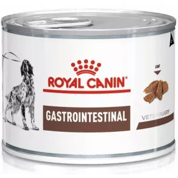 Mokra karma weterynaryjna Royal Canin Gastro Intestinal 200 g — psy dorosłe, drób, wsparcie trawienne