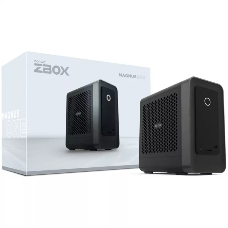 ZOTAC ZBOX-EU27507TC-BE-W5B Intel Core Ultra 7 265 RTX 5070 Ti 16 GB DDR5 1 TB M.2 SSD W11H WIFI BT 5G LAN GLAN 3xDP HDMI EMEA EU+UK (ZBOX-EU27507TC-BE-W5B)