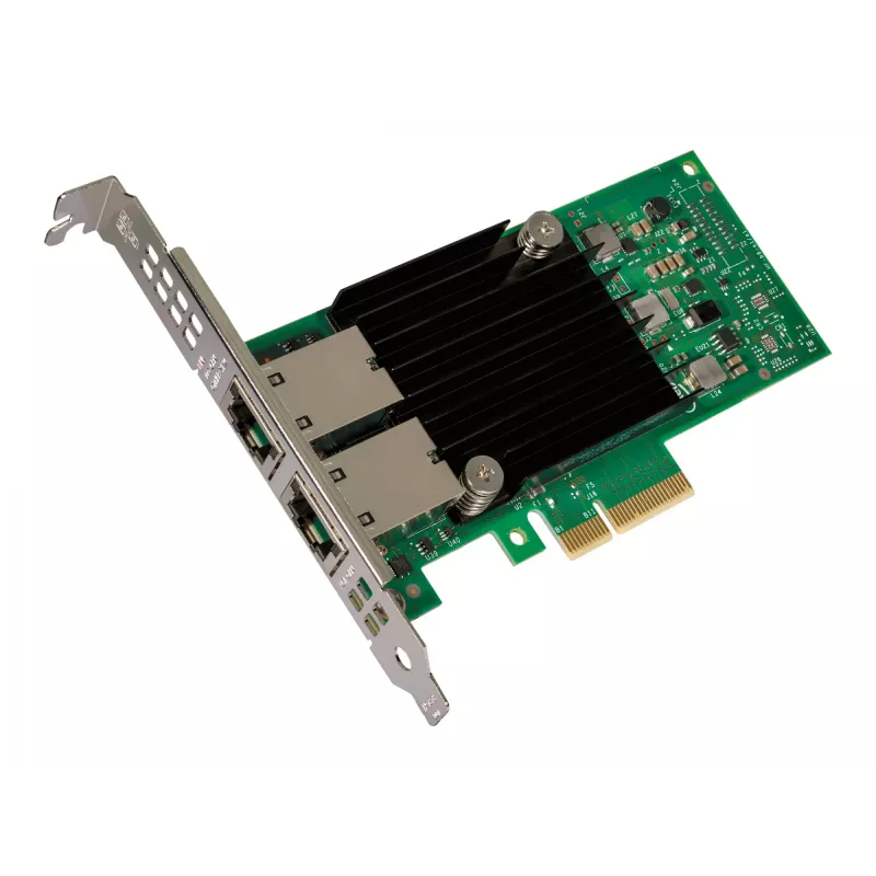 Intel Ethernet Converged Network Adapter X550-T2 - Karta sieciowa - PCIe 3.0 x4 Low-Profile - 10Gb Ethernet x 2 (X550T2BLK)