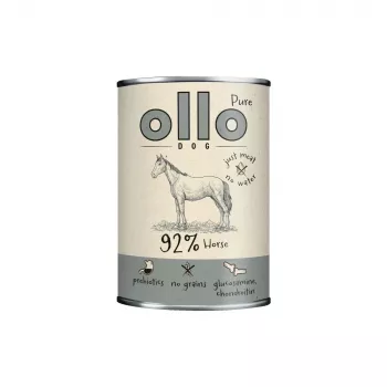 OLLO Pure Horse - mokra karma dla psa - 400g