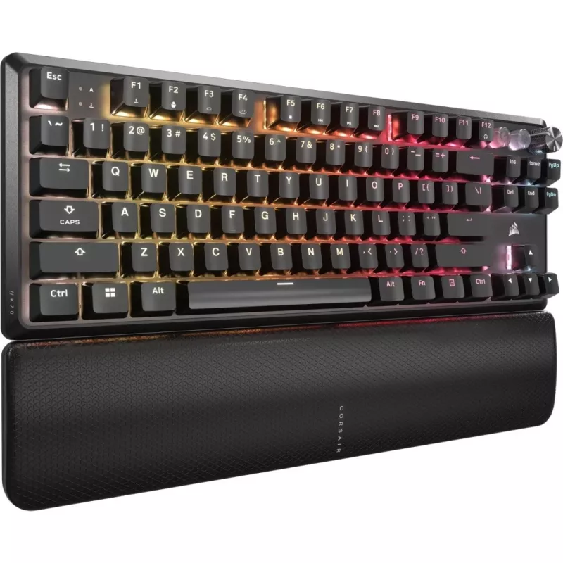 Mechaniczna klawiatura tenkeyless CORSAIR K70 PRO TKL — podświetlenie RGB, kompaktowy układ