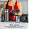 NINJA Cold Press Juicer | Neverclog JC151EU | Typ Sokowirówka Wolnoobrotowa | Szary | 150 W | Liczba prędkości 1