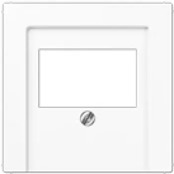 JUNG Cover Plate A569BFPLTWW for TAE-Connection Socket - Cover Plate for TAE-Connection Socket TAE 6 FNUPO - TAE 6 FNUPO SW