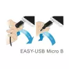 Kabel USB DeLOCK 83857 USB 2.0 3 m USB A Micro-USB B Czarny