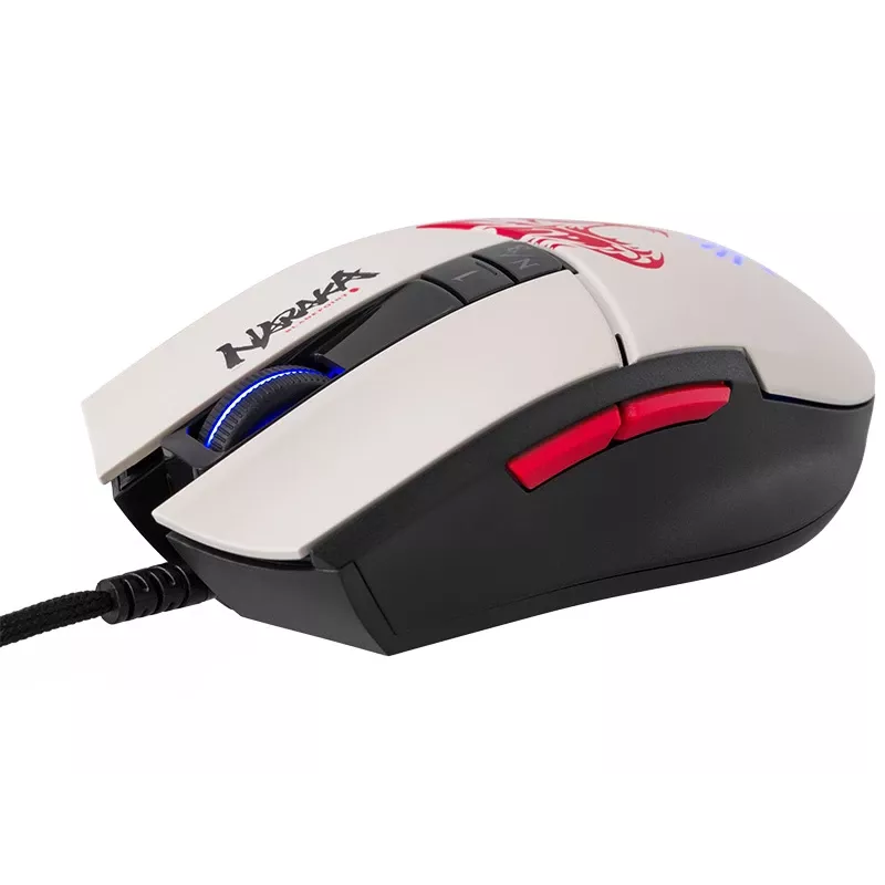 Przewodowa mysz gamingowa A4Tech Bloody L65 MAX RGB 16000 DPI ergonomiczna dla praworęcznych