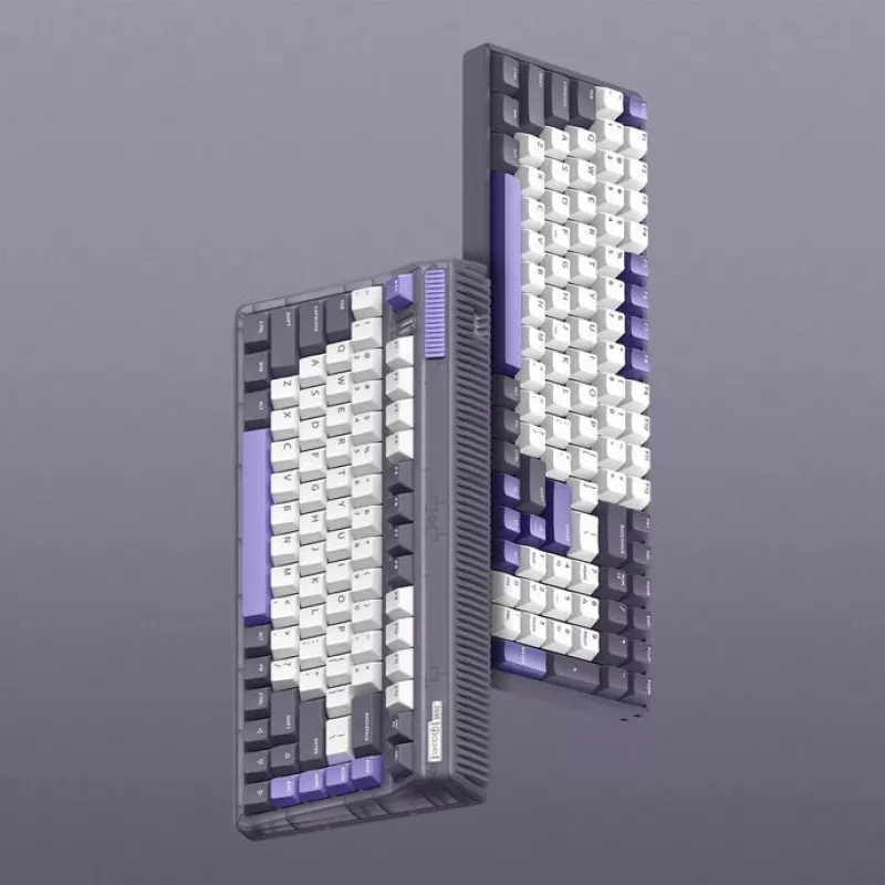 IQUNIX F97 Lavandin bezprzewodowa klawiatura gamingowa, RGB, przełączniki MX Red, US
