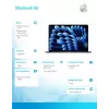MacBook Air 15,3 cala: M4 10/10, 16GB, 512GB, 35W - Midnight - MW1L3ZE/A/D1