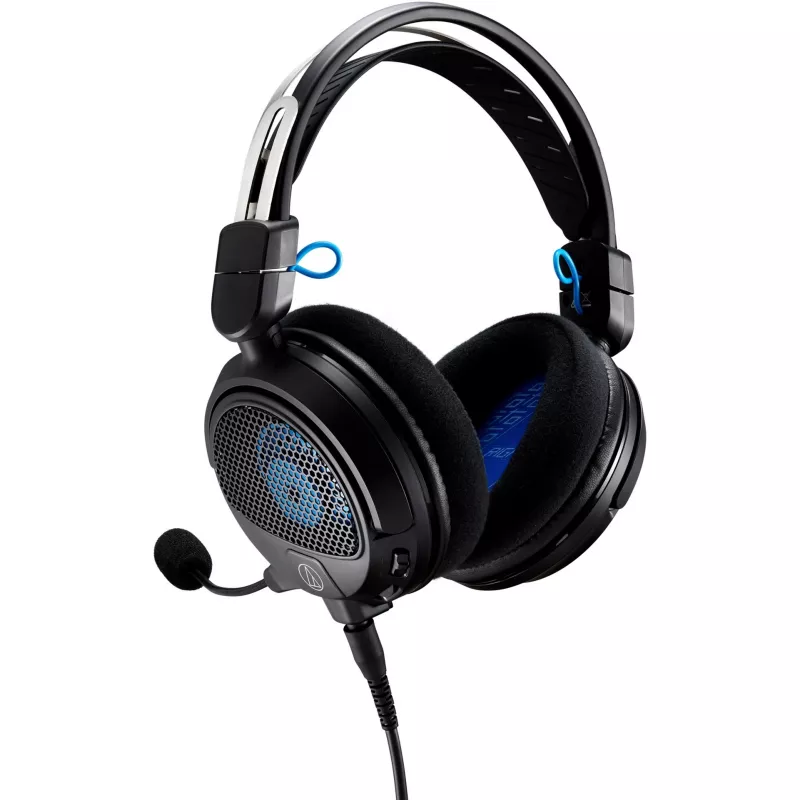 Przewodowy zestaw słuchawkowy Audio-Technica ATH-GDL3 — nauszny, pałąk na głowę, 10–35000 Hz, 220 g, czarny