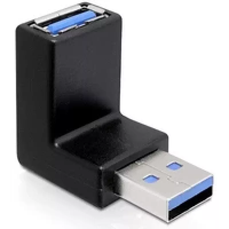 Adapter USB 3.0 M/F DeLOCK 65340 Czarny