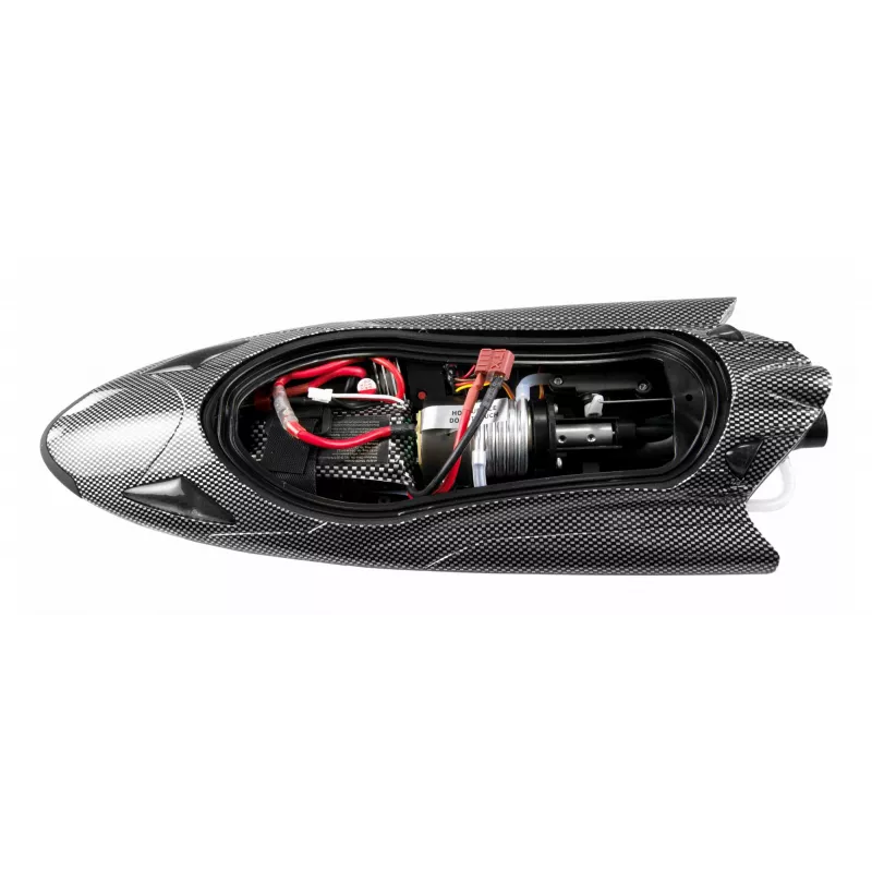 Radio-controlled speedboat Amewi Stingray Jet Drive 335mm RTR, carbon look