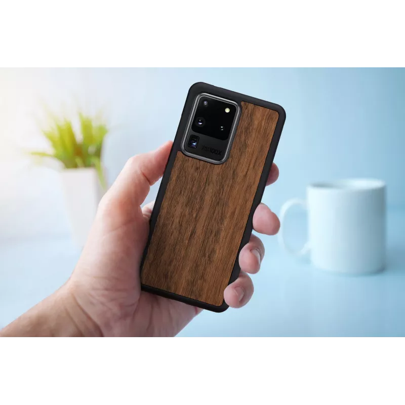 Etui ochronne Man and Wood do smartfona Samsung Galaxy S20 Ultra — Czarny Koala