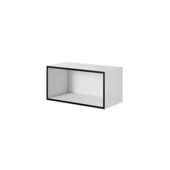 Otwarta szafka do przechowywania Cama ROCO RO4 75/37/37 biała/czarna