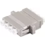 Adapter światłowodowy S/CONN 07-60044 LC beżowy wielomodowy 1 szt.