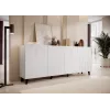 BARI komoda 200x42x82 biały matowy