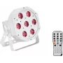 Lampa podłogowa LED EUROLITE SLS-7 HCL biały – lampa podłogowa LED z funkcją HCL, wykończenie białe