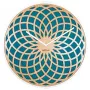 NeXtime klok 3149tq Sun Large, Ø50 cm, Ścienny, Turkusowy