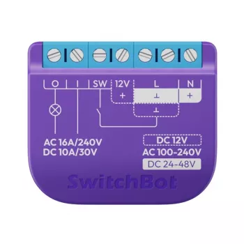 Inteligentny sterownik bramy garażowej SwitchBot W5502330 — akcesorium do automatyki inteligentnego domu do zdalnego sterowania i integracji