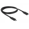Kabel USB DeLOCK 85533 USB 3.2 Gen 1 1m USB C Czarny