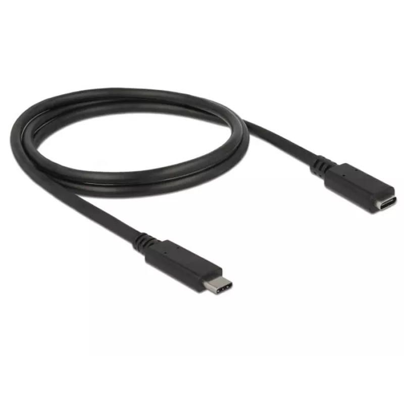 Kabel USB DeLOCK 85533 USB 3.2 Gen 1 1m USB C Czarny