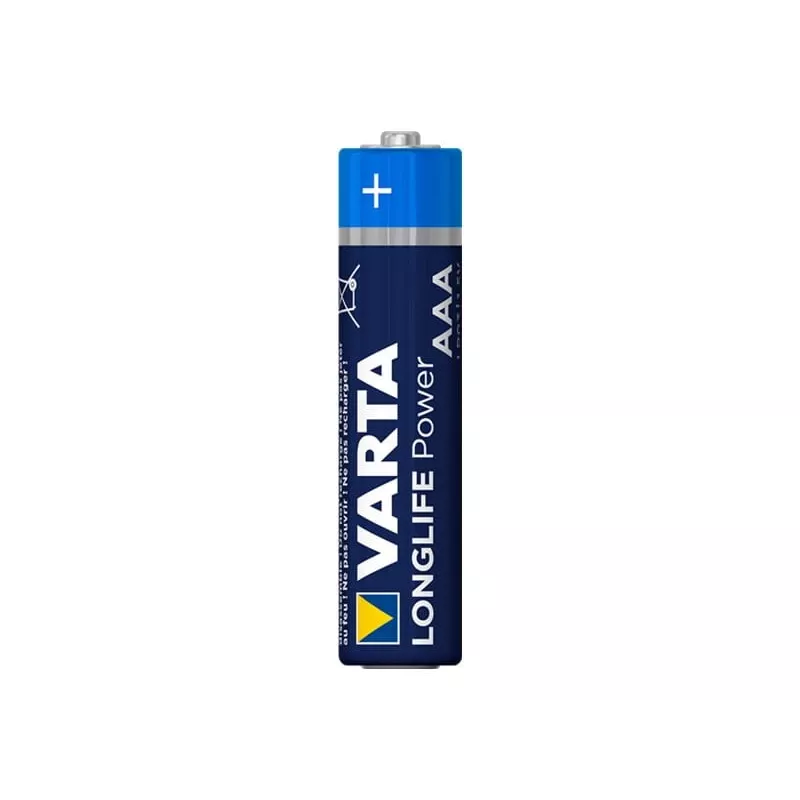 Jednorazowa bateria alkaliczna AAA Varta Longlife Power 1,5 V, 40 szt.