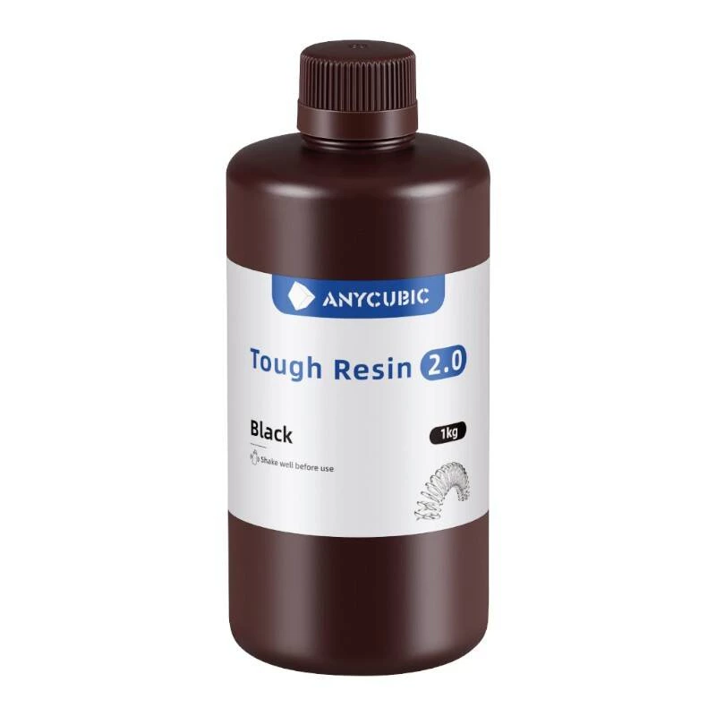 Fotopolimerowa żywica AnyCubic Tough Resin 2.0 Czarny 1 kg SRX2BK-101A