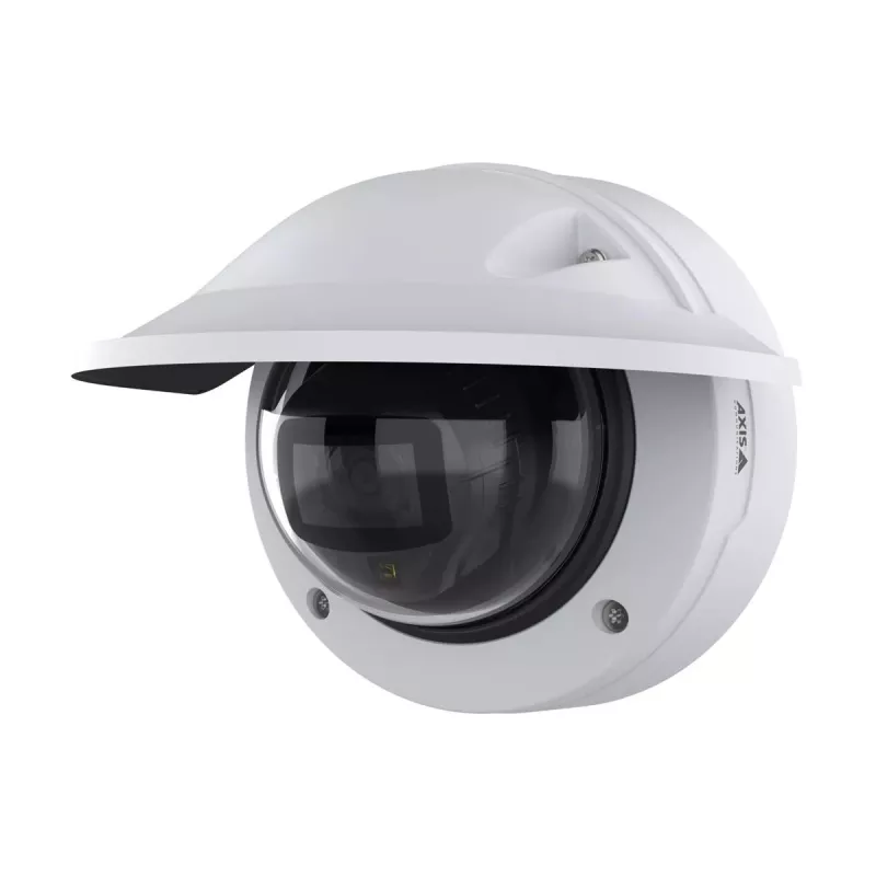 Kamera IP Axis P3278-LVE — kopułkowa, 3840×2160, wewnętrzna i zewnętrzna, montaż sufitowy/ścienny, przetwornik CMOS 1/1,8 cala, 0,03 lx, 103° H