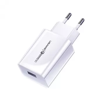 Usams USA000445 Zasilacz Biały