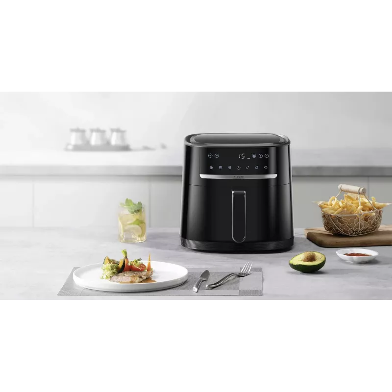 Xiaomi frytkownica beztłuszczowa 6L MAF08 Single 1500 W frytkownica na gorące powietrze Czarny