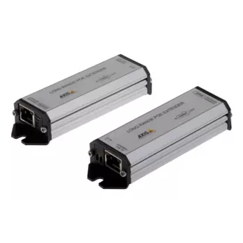 Zestaw przedłużacza PoE dalekiego zasięgu AXIS - Repeater - 100Mb LAN - 10Base-T, 100Base-TX - RJ-45 / RJ-45 - do 1 km